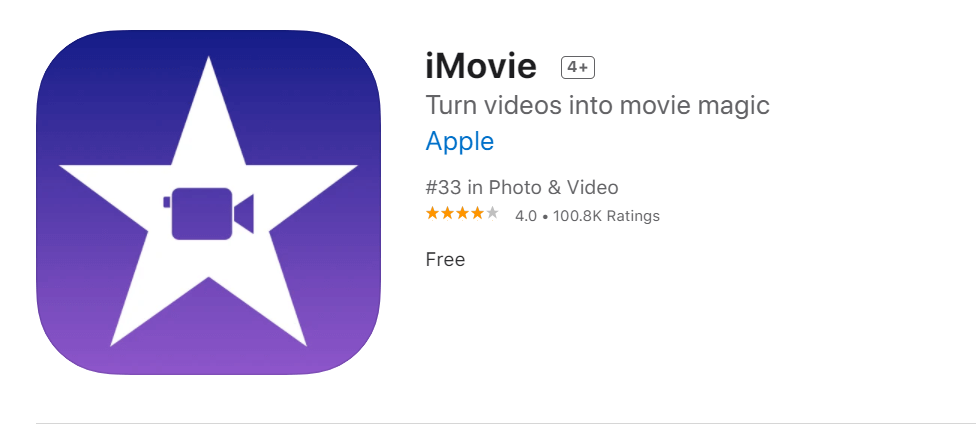 step 1 How to Combine Videos Using iMovie on iPhone