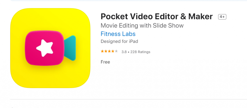 step 1 How to Combine Two Or More Videos Using Pocket Video Editor On iPhone