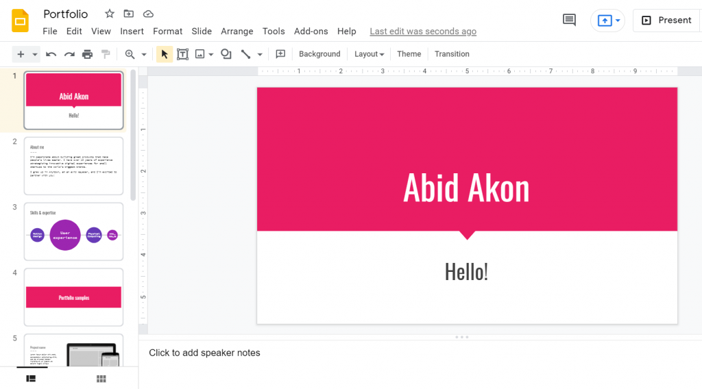 1 How To Make Google Slide Vertical