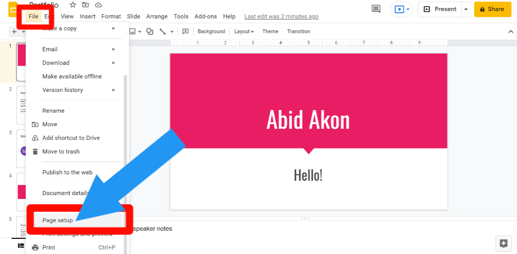 2 How To Make Google Slide Vertical