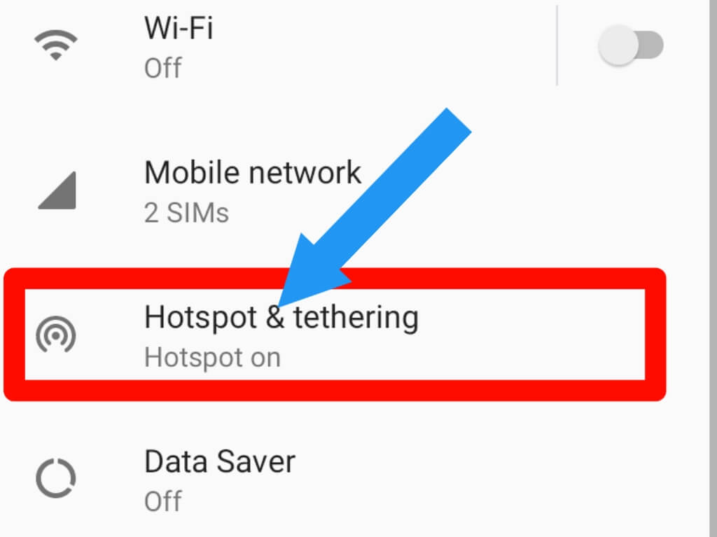 2 How to turn your Android phone into a mobile hotspot