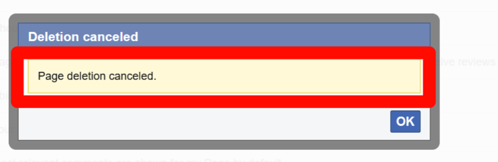 3 How To Cancel Facebook Page Delete Process