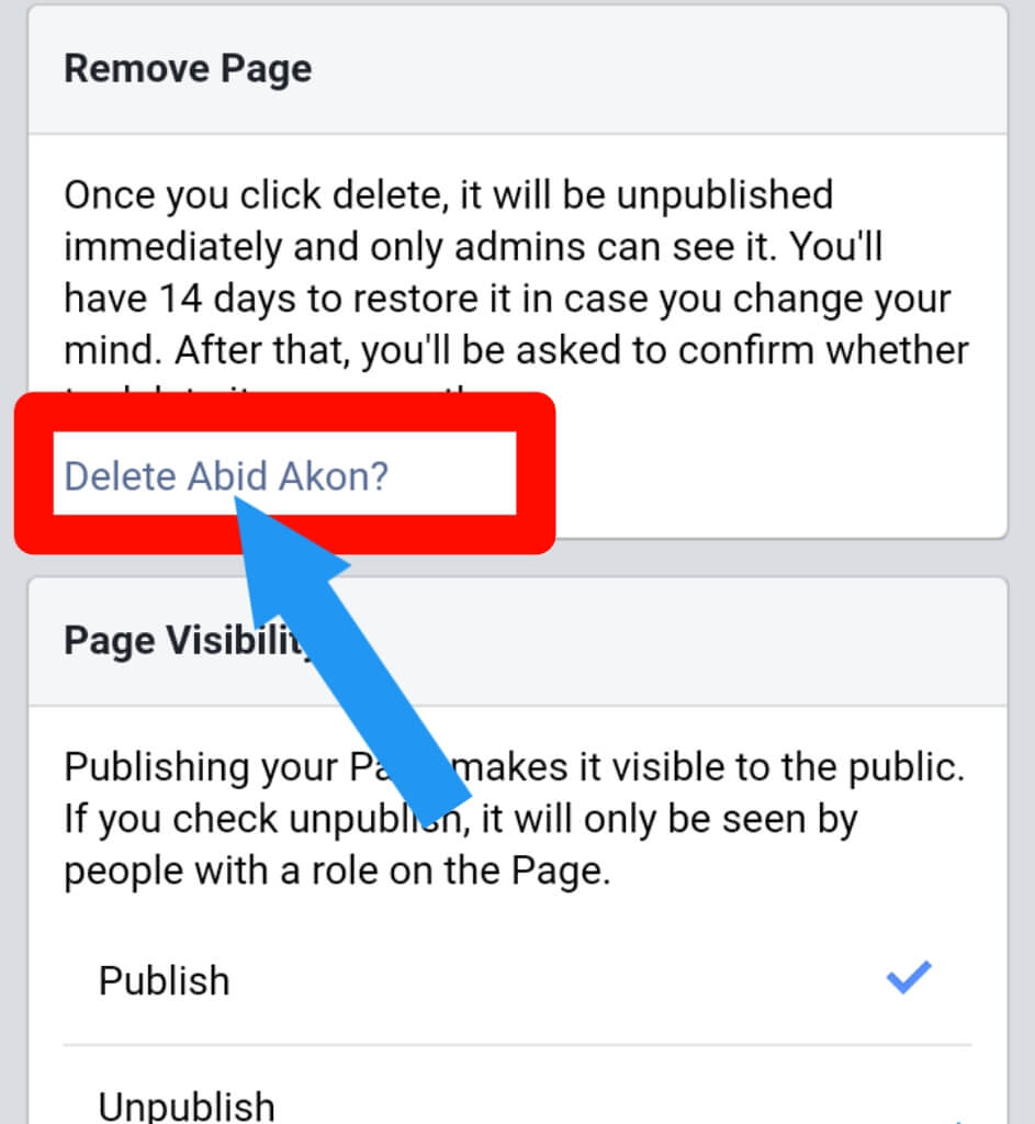 4 How To Delete Facebook Page on iPhone And Android