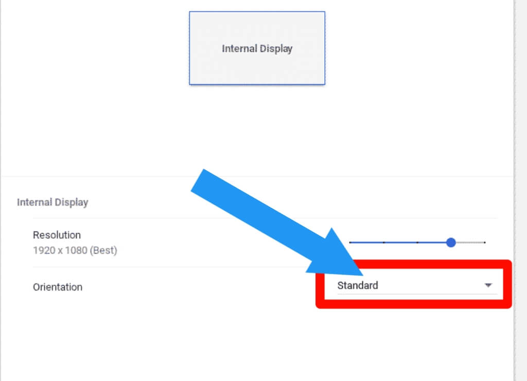 How to Flip Screen on Chromebook in Settings