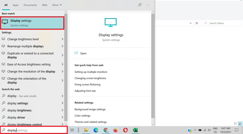 1 Method 2 Adjust Brightness using Settings