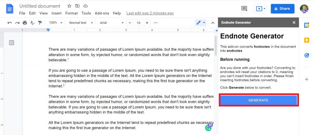 10 How To Do Endnotes In Google Docs