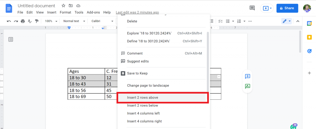 3 How To Move A Row In Table Google Docs