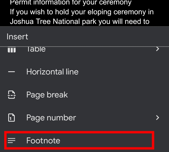 4 HOW TO MAKE FOOTNOTES AND ENDNOTES IN GOOGLE DOCS