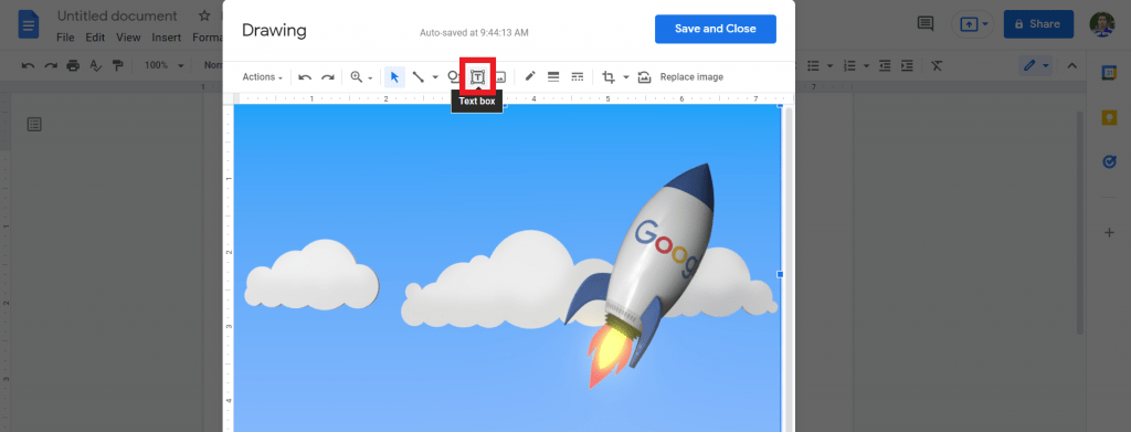 4 Make Images Overlap In Google Docs Using Drawing Tools