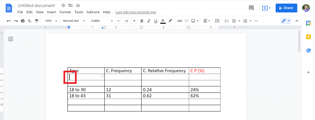 5 How To Move A Row In Table Google Docs