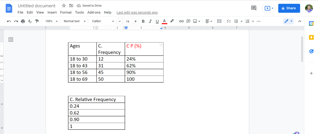 5 How do I split a table column in Google Docs