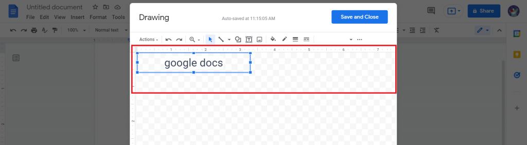 step 3 for Method 1 Flip Words in Google Docs using copy & paste