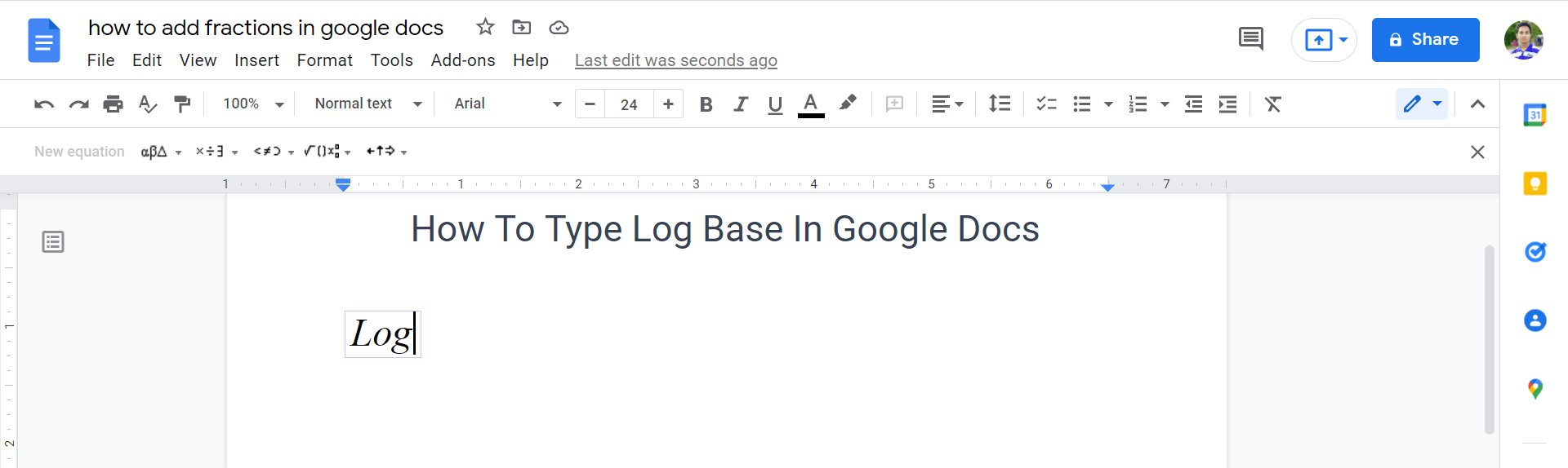 how-to-type-log-base-in-google-docs-2-simple-method-2022