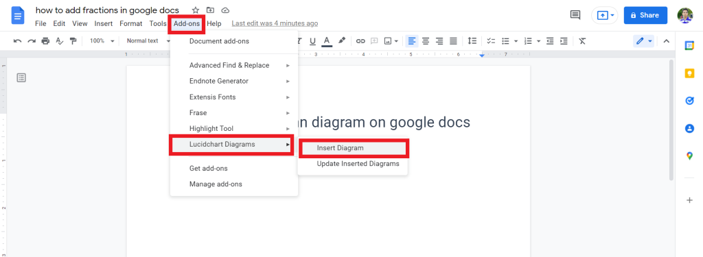 1 How To Use Lucidchart Add-on To Make Venn Diagram