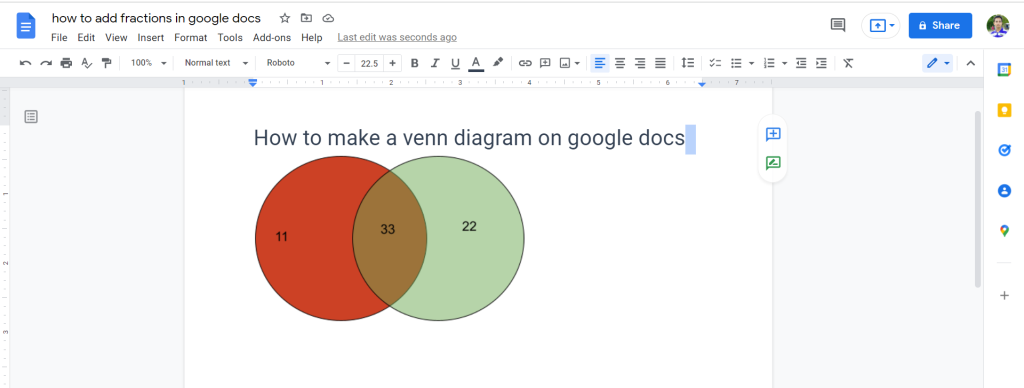 13 Make A Venn Diagram On Google Docs Using Google Drawings