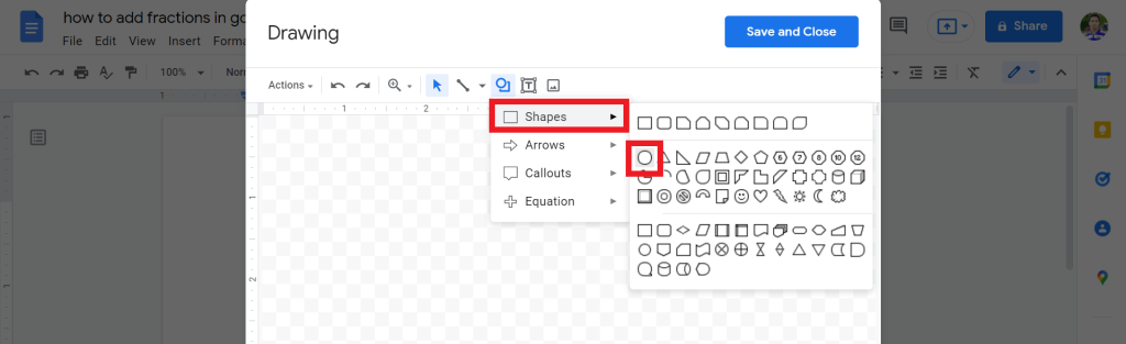 4 Make A Venn Diagram On Google Docs Using Google Drawings