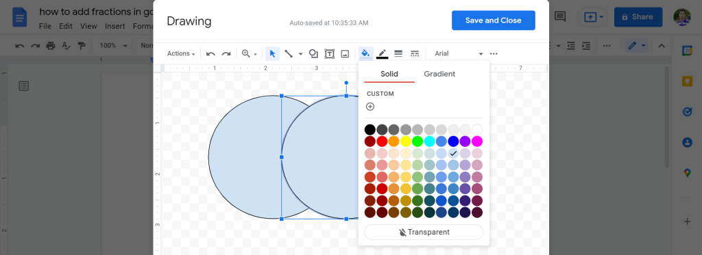 7 Make A Venn Diagram On Google Docs Using Google Drawings