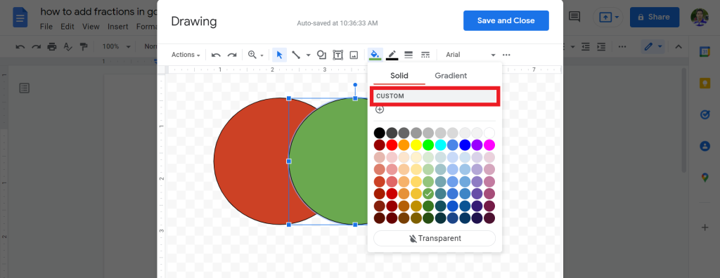 8 Make A Venn Diagram On Google Docs Using Google Drawings