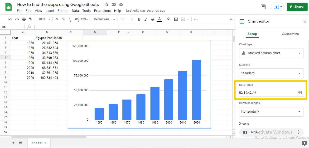 how-to-find-slope-on-google-sheets-step-by-step-guide