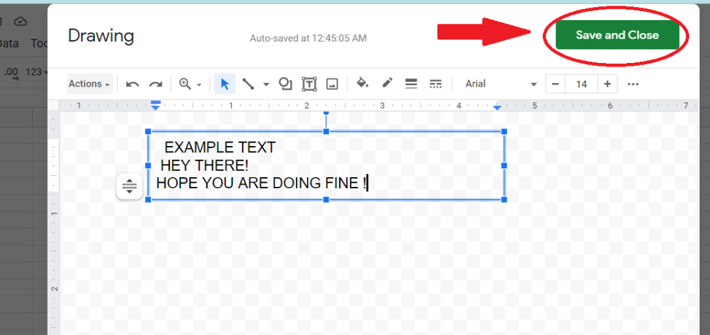 06 How To Insert Text Box In Google Sheets