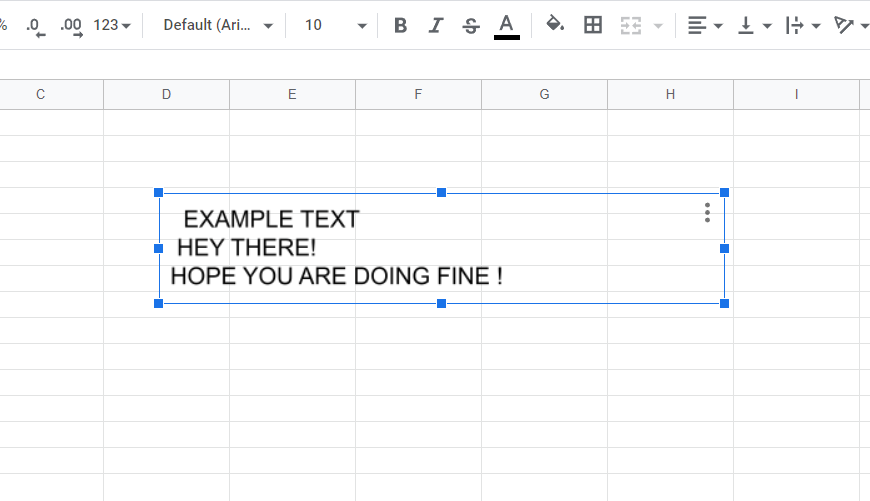 07 How To Insert Text Box In Google Sheets