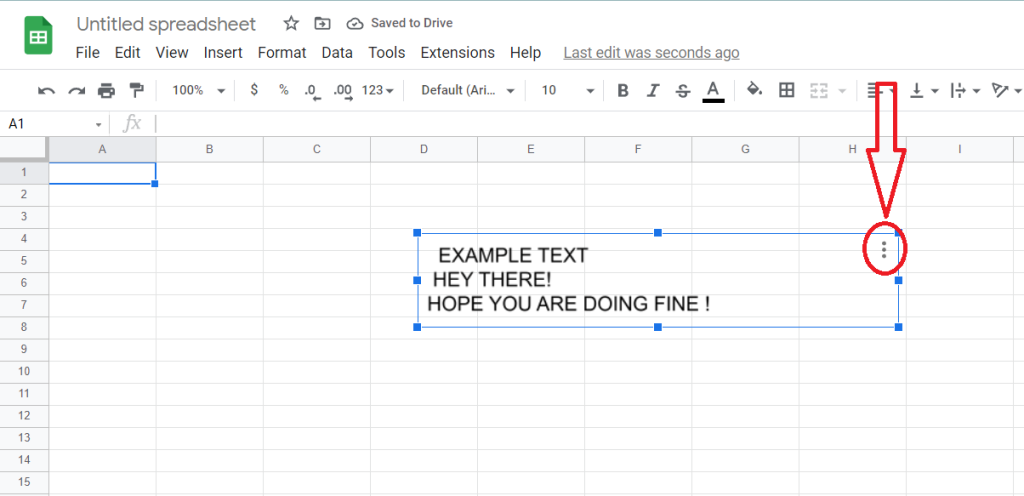 08 How To Insert Text Box In Google Sheets