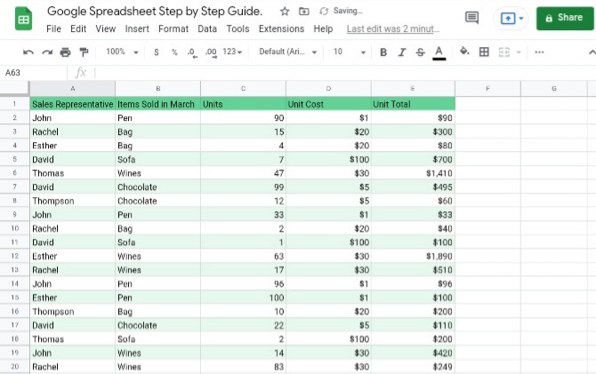 1 How To Create And Sort A Pivot Table In Google Sheets