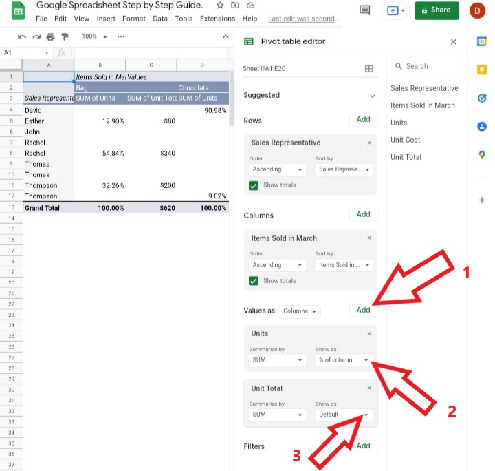 10 How To Create And Sort A Pivot Table In Google Sheets