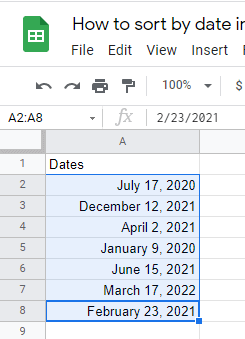 10 How To Sort By Date In Google Sheets