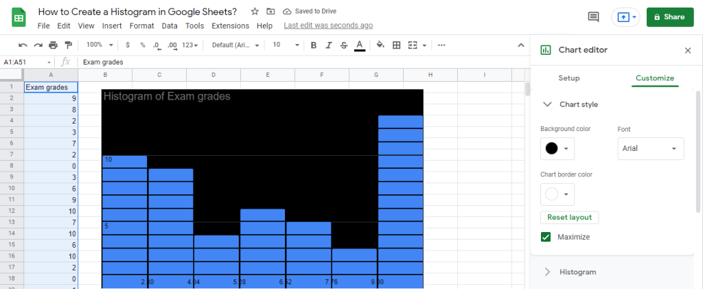 12 How To Make A Histogram In Google Sheets