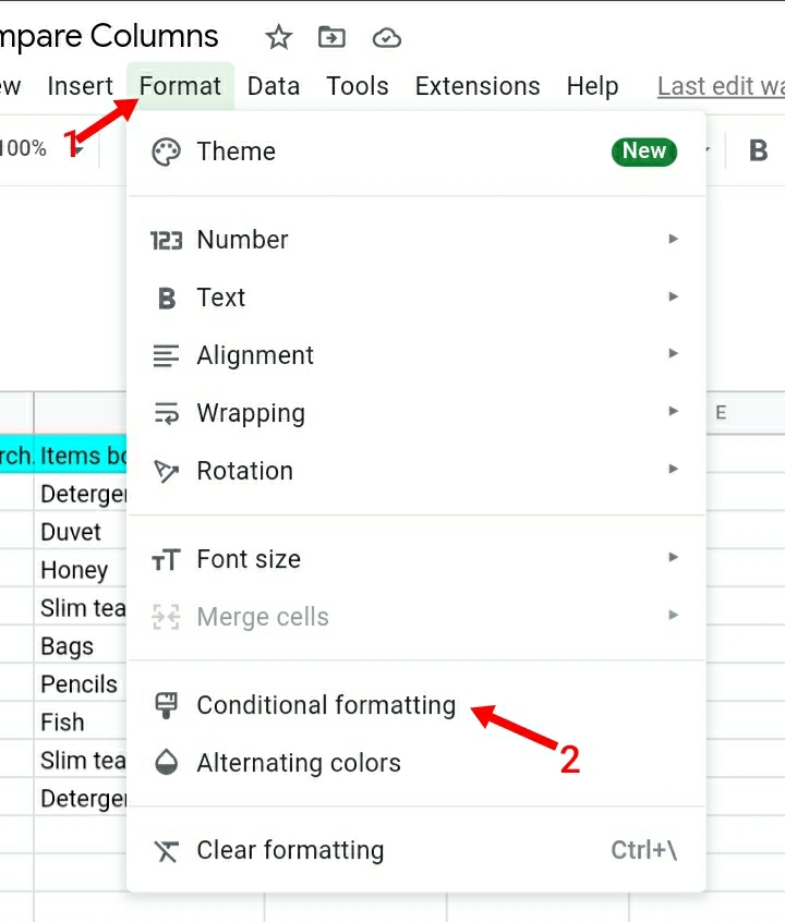 13 How To Compare Two Columns In Google Sheets