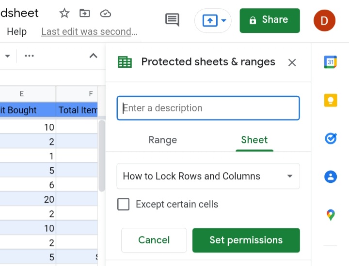 13 How To Lock Rows And Columns In Google Sheets