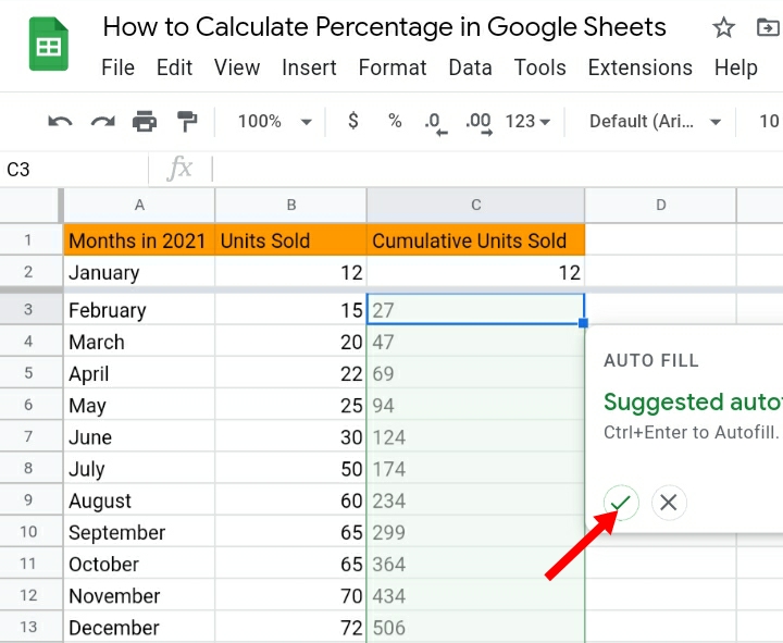 18 how to calculate percentage in google sheets