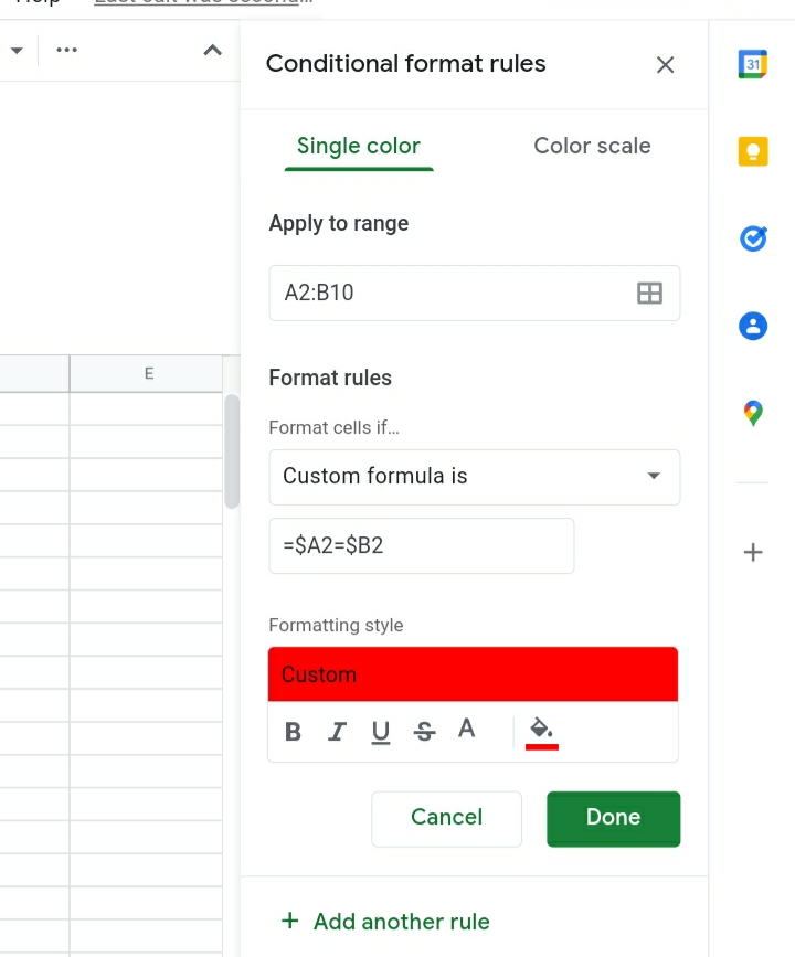 20 How To Compare Two Columns In Google Sheets