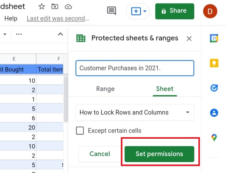 21 How To Lock Rows And Columns In Google Sheets