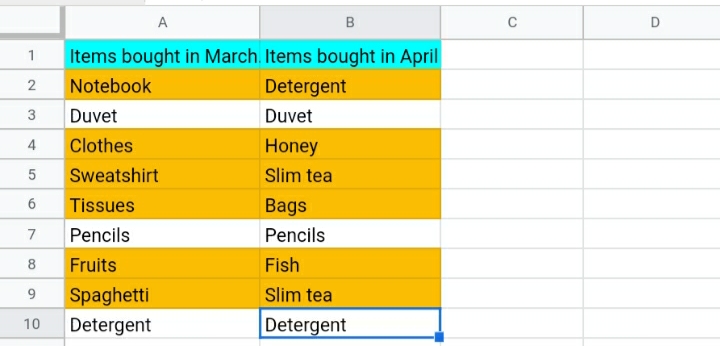 23 How To Compare Two Columns In Google Sheets