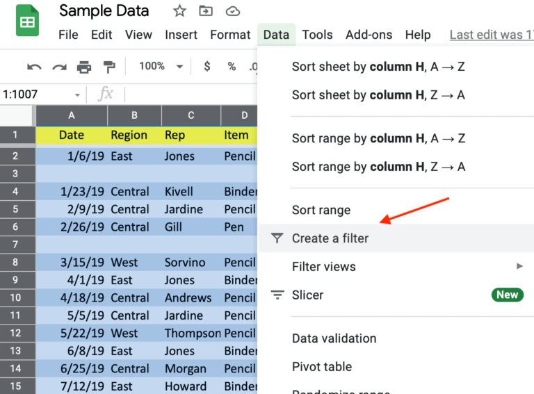 3 How To Remove Blank Rows In Google Sheets