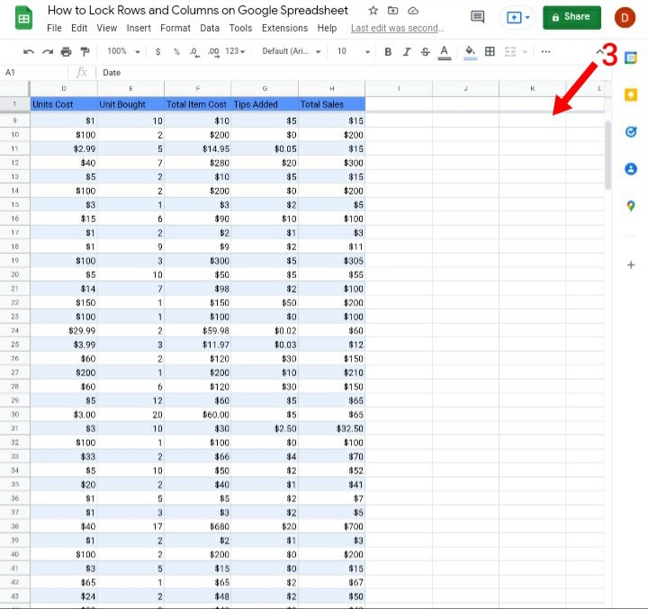 how-to-lock-rows-and-columns-in-google-sheets-easy-steps