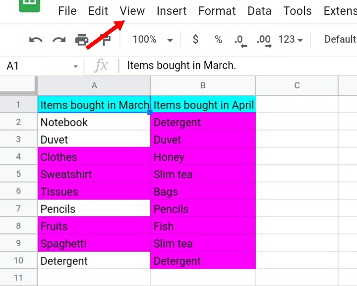 4 How To Zoom In And Zoom Out In Google Sheets