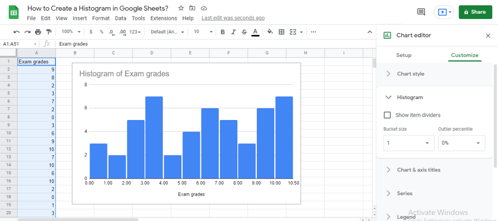 6 How To Make A Histogram In Google Sheets