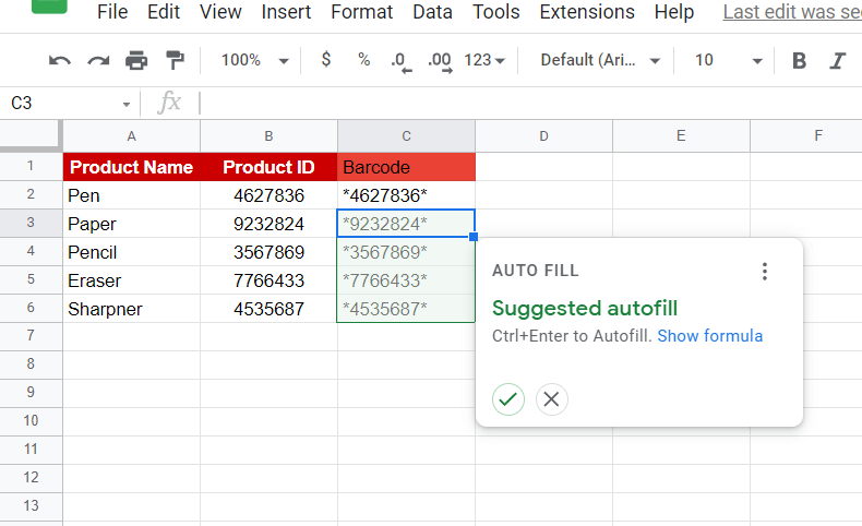 6 How to Create Barcode In Google Sheets