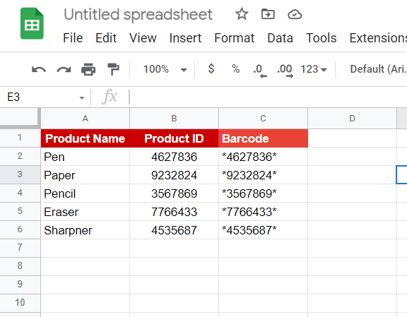 7 How to Create Barcode In Google Sheets