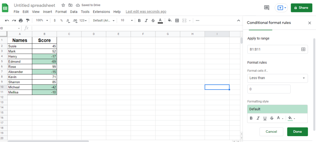 8 How To Make Negative Numbers Red In Google Sheets