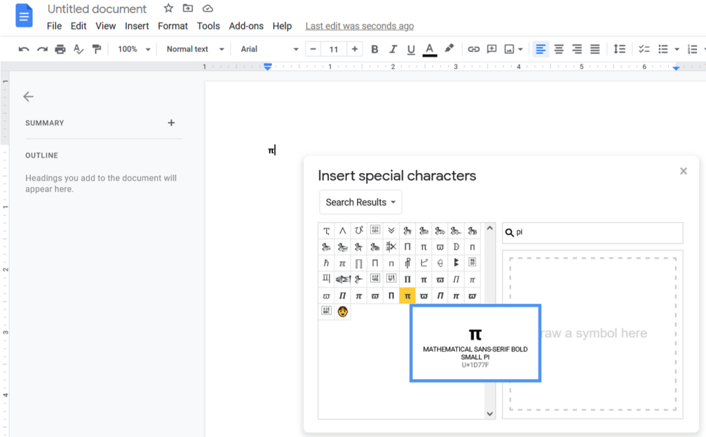 9 How to insert special characters in Google Sheets