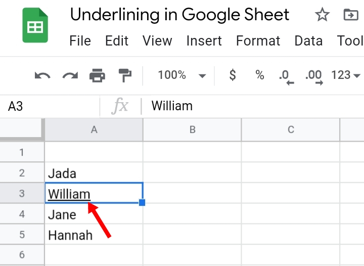 014 How To Add And Remove Underline In Google Sheets