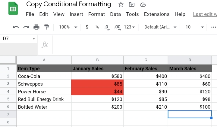 1 How To Copy Conditional Formatting in Google Sheets