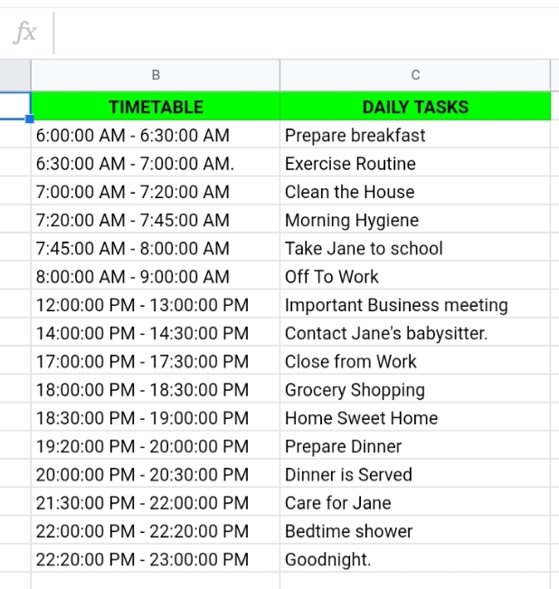 1 Strikethrough Format in Google Sheets