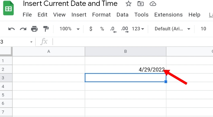 10 How to Insert Current Date and Time in Google Sheets