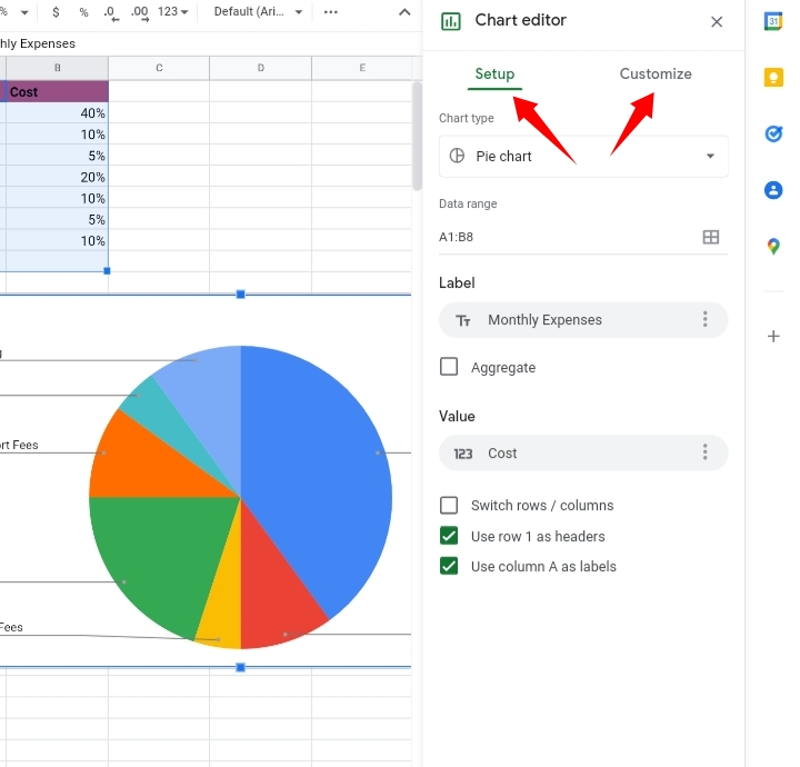 11 How to Create a Pie Chart in Google Sheets
