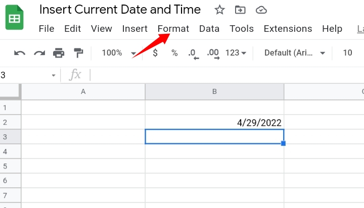 11 How to Insert Current Date and Time in Google Sheets